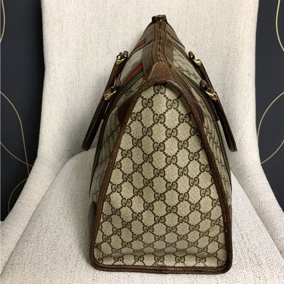 Authentic GUCCI vintage satchel bag - verified authentic by Poshmark! - Picture 11 of 16